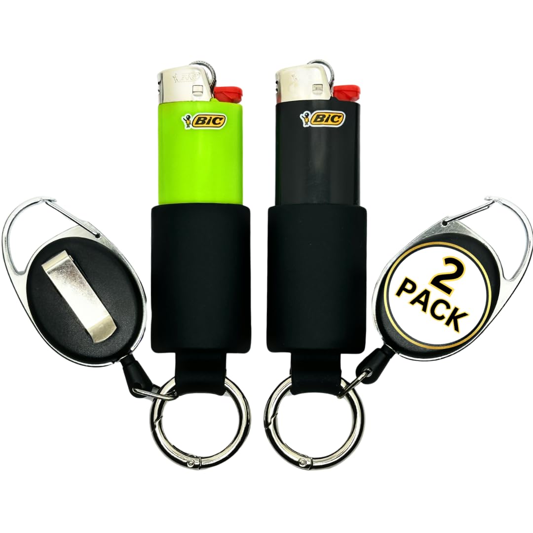 Amazon.com: 2 Pack of BIC Retractable Lighter Holders for J6 BIC